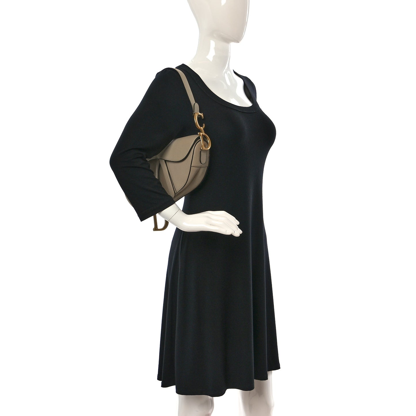 Shiny Goatskin Saddle Bag Corda