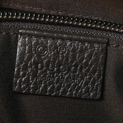Gucci Monogram Dollar Calfskin Large Camera Case Beige Ebony Testa di Moro Marrone Scuro 6 of 11
