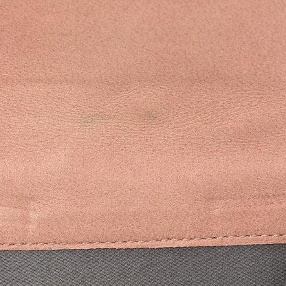 Chanel Lambskin Camellia Embossed Small Double Wallet Pink 18 of 20
