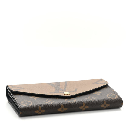 Louis Vuitton Reverse Monogram Giant Sarah Wallet 4 of 6