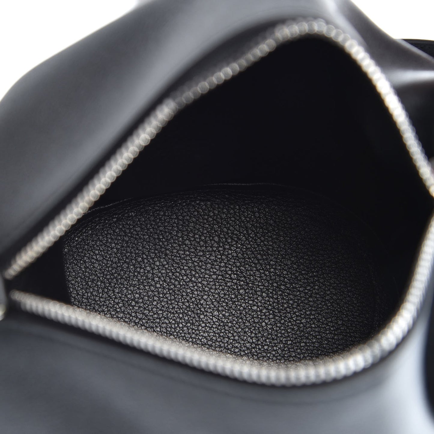 Calfskin Mini Elephant Crossbody Bag Black