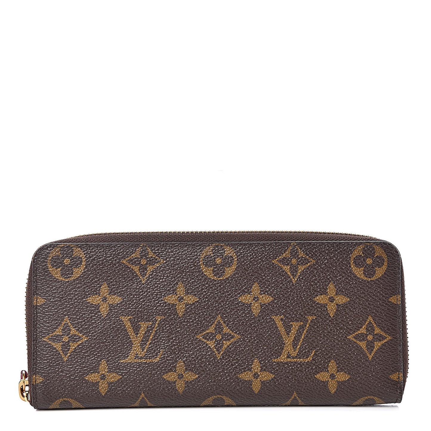Monogram Clemence Wallet Fuchsia