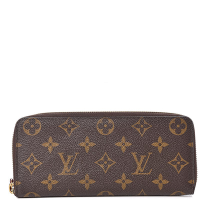 Louis Vuitton Monogram Clemence Wallet Fuchsia 1 of 9