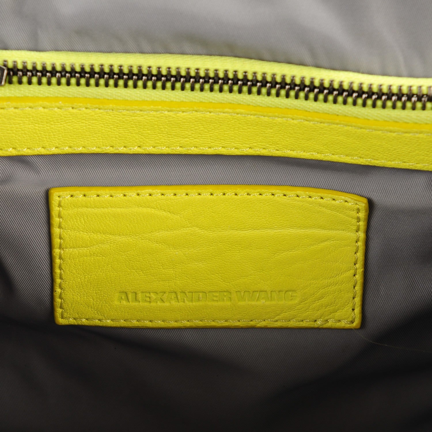 Alexander Wang Pebbled Lambskin Rockie Acid Black Nickel Hardware 6 of 8