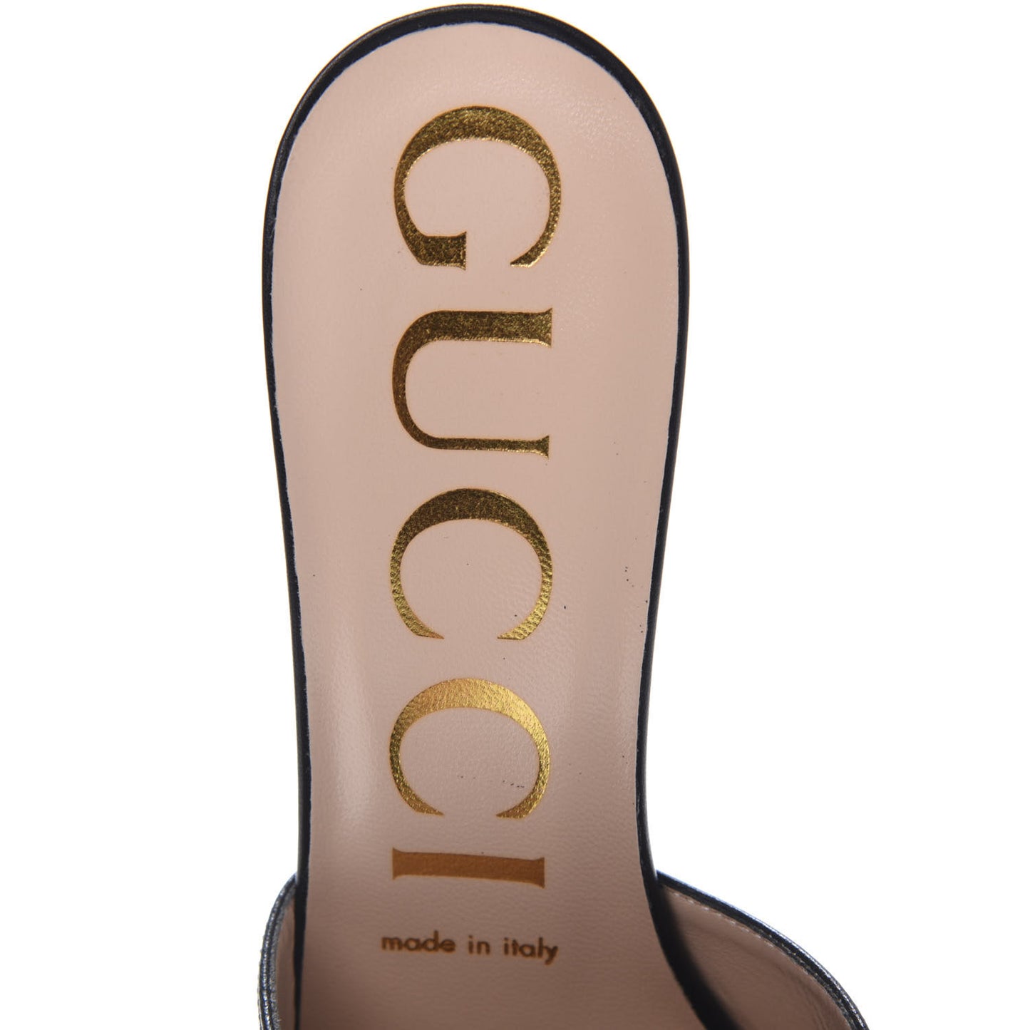 Malaga Kid Crystal Square G Madelyn 60mm Mules 37.5 Black