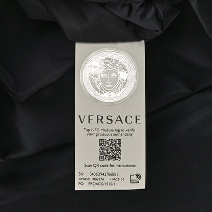 Versace Nylon Palazzo Medusa Backpack Black 7 of 10