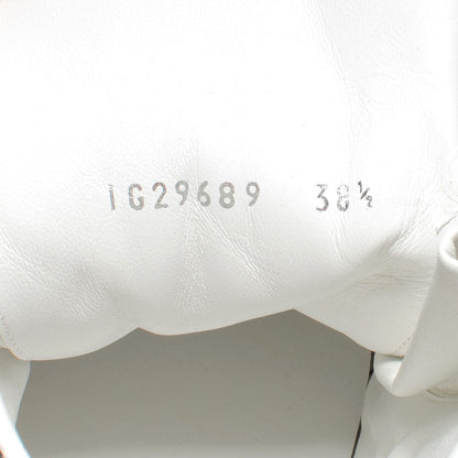Chanel Calfskin Zipped Sneakers Beige Clair Noir 38.5 7 of 7