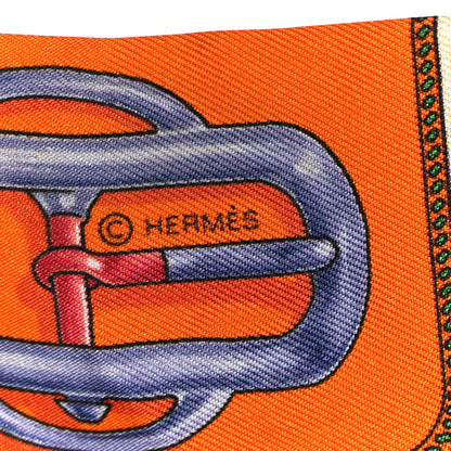 Hermes Silk Bouclerie d'Attelage Twilly 4 of 4