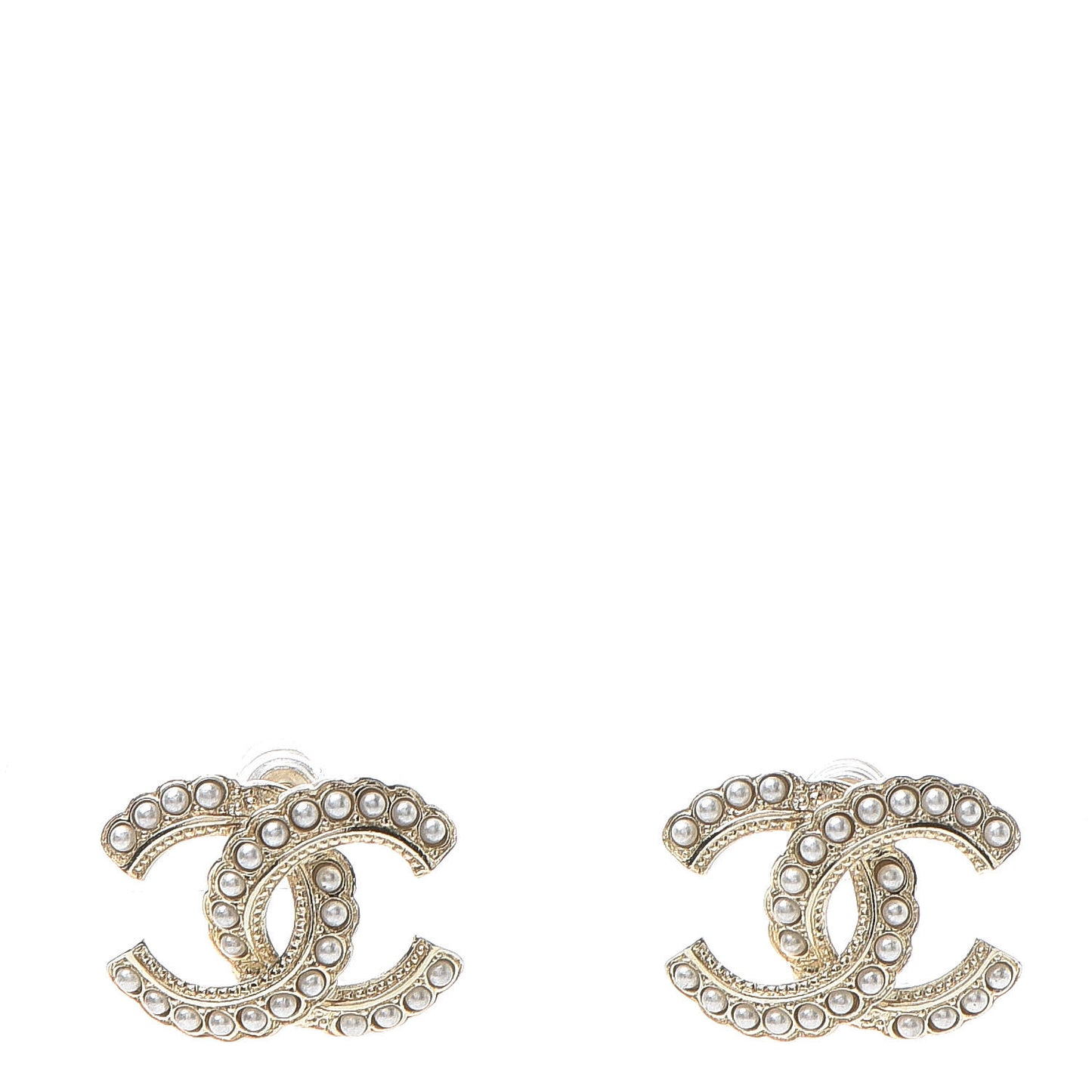 Pearl Queen of France CC Earrings Gold