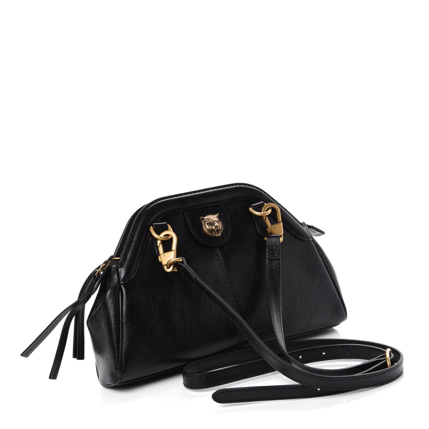 Calfskin Small Re(Belle) Crossbody Bag Black