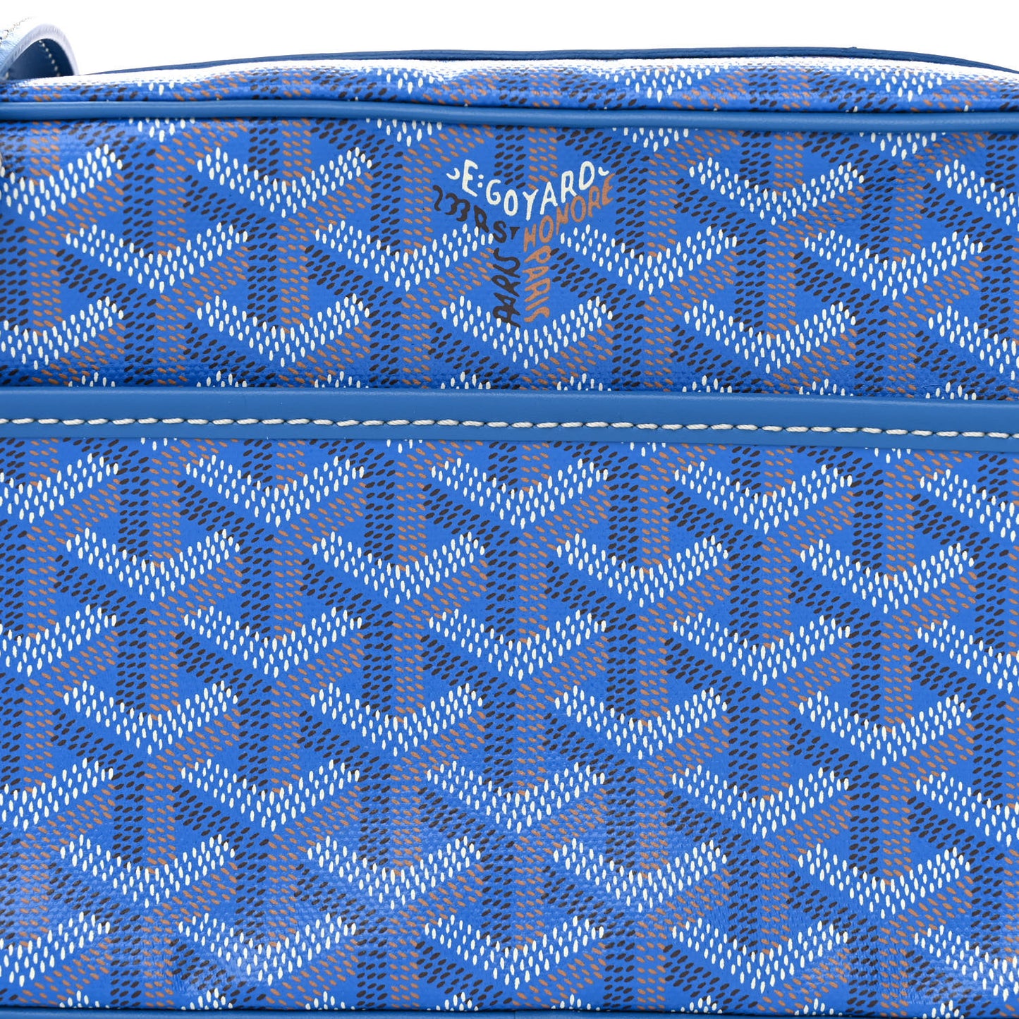 Goyardine Sac Cap Vert Sky Blue