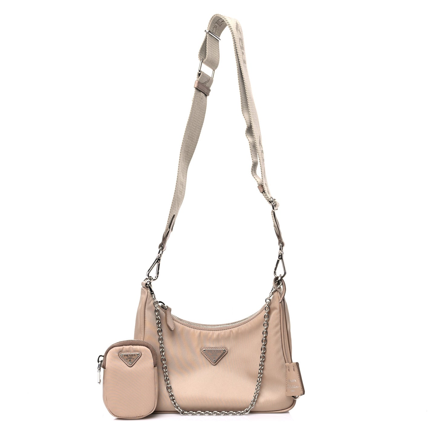Nylon Re-Edition 2005 Shoulder Bag Deserto