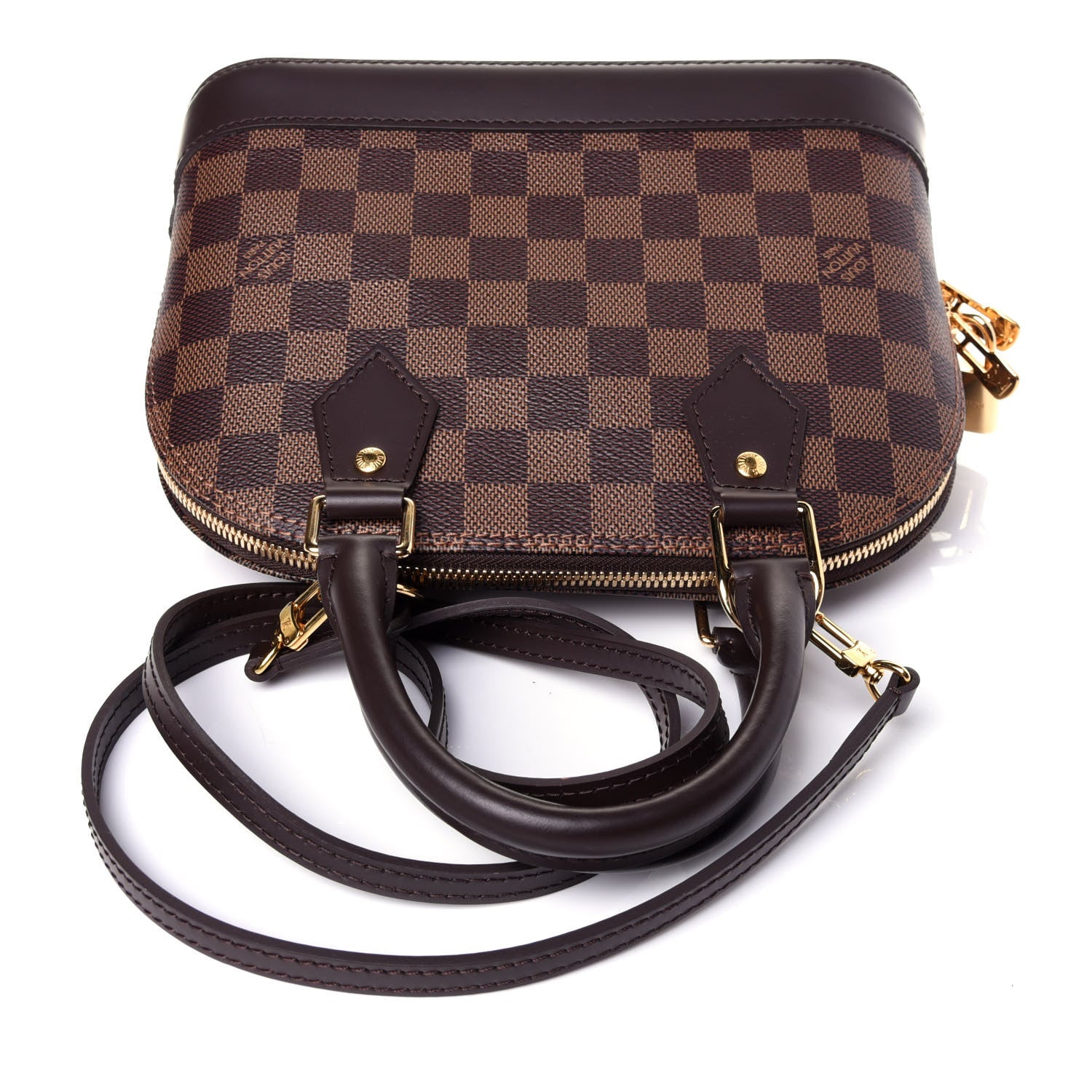 Louis Vuitton Damier Ebene Alma BB 11 of 12