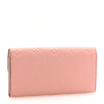 Louis Vuitton Empreinte Emilie Wallet Rose Poudre 3 of 11