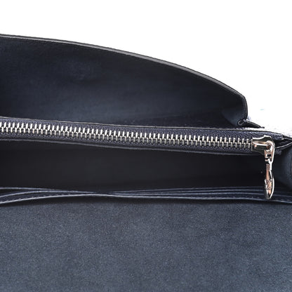 Louis Vuitton Metalli Empreinte Monogram Vavin Chain Wallet Navy Nacre 5 of 11