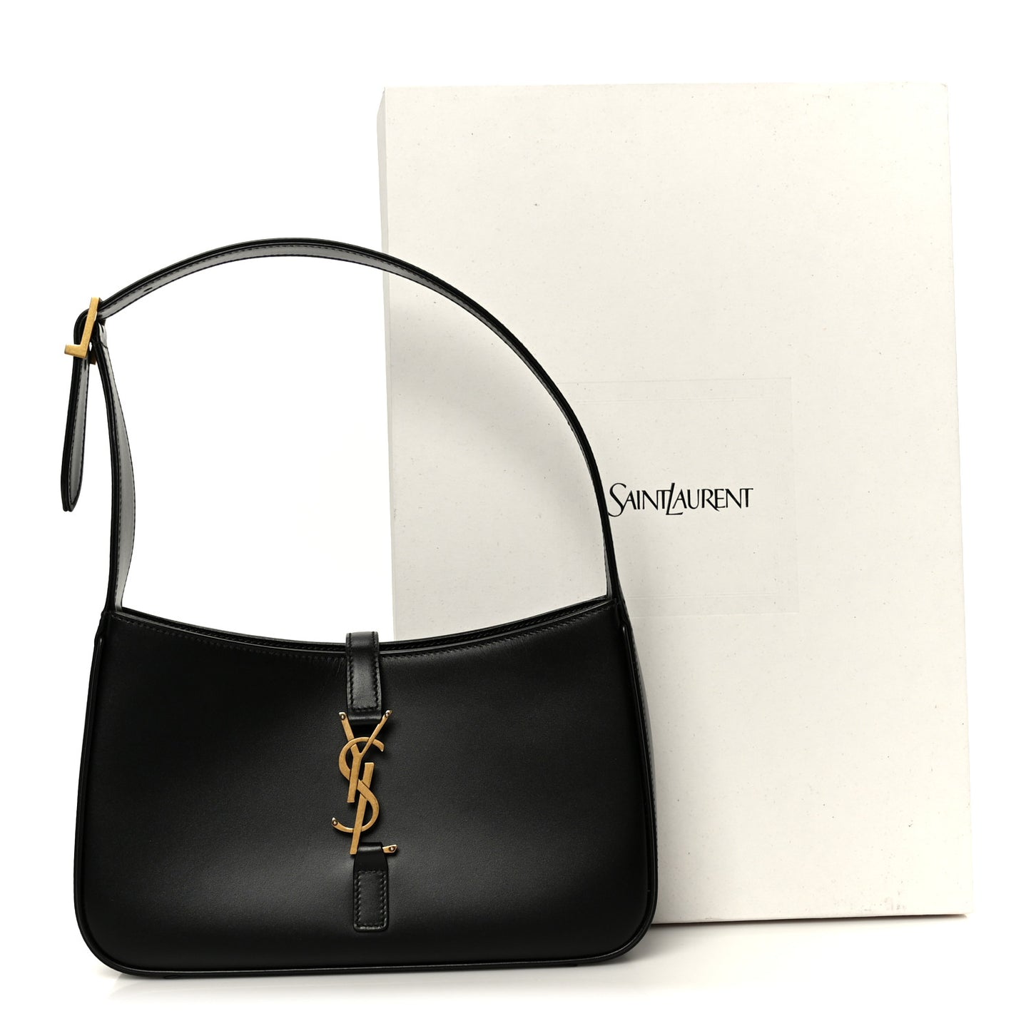 Smooth Calfskin Le 5 A 7 Hobo Black