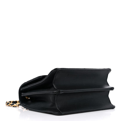 Chanel Calfskin Resin Quilted Mini Flap Black 4 of 12