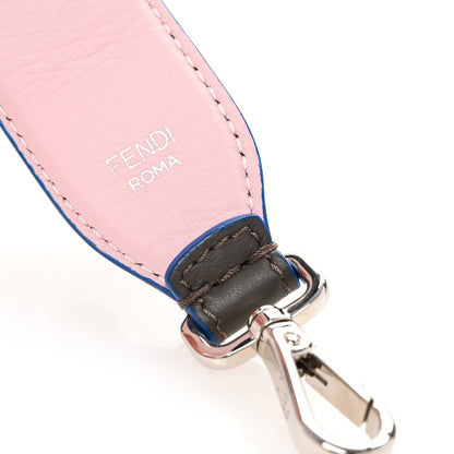 Fendi Vitello Dolce Plexiglass Bi-Color Studded Strap You Carbone Peonia Multicolor 4 of 4