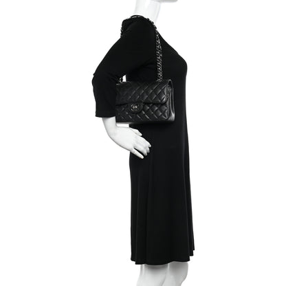 Chanel Caviar Quilted Small Double Flap Black 2 of 14