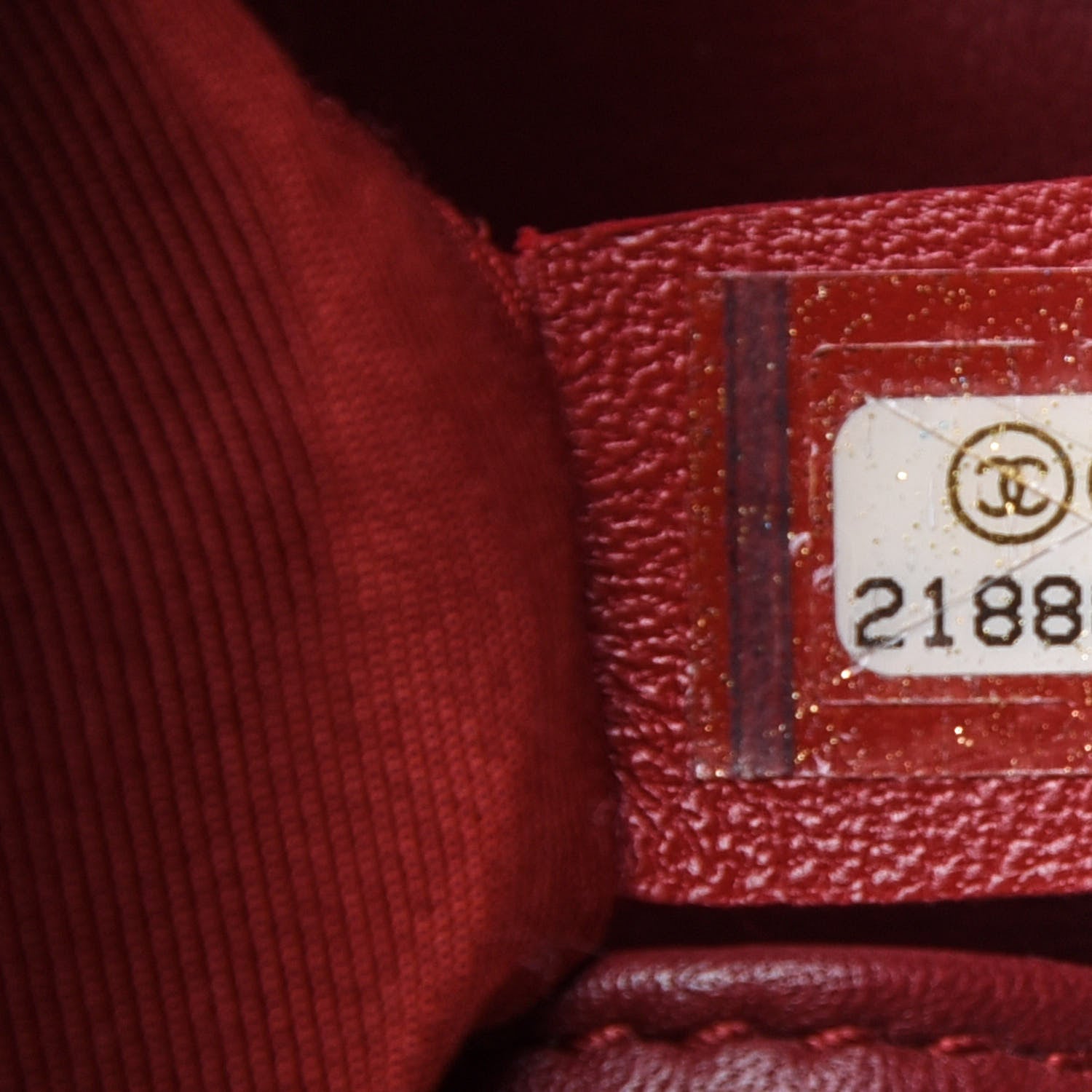 Chanel Lambskin Quilted Boy Shopping Tote Dark Red 7 of 11