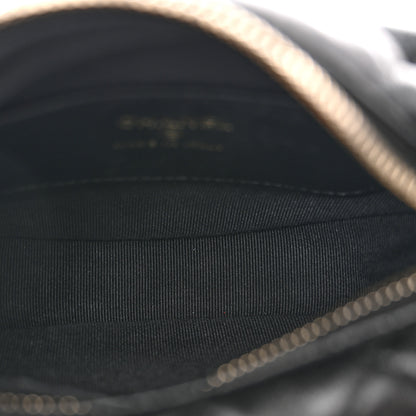 Chanel Lambskin Quilted Chain Around Pouch Hobo Black 5 of 11