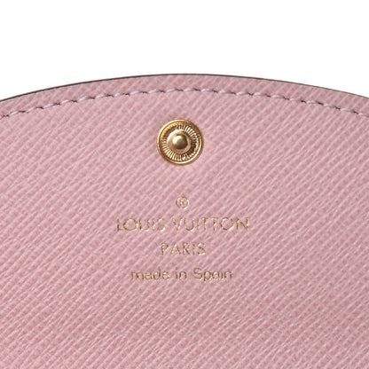 Louis Vuitton Damier Ebene Rosalie Coin Purse Rose Ballerine 6 of 8