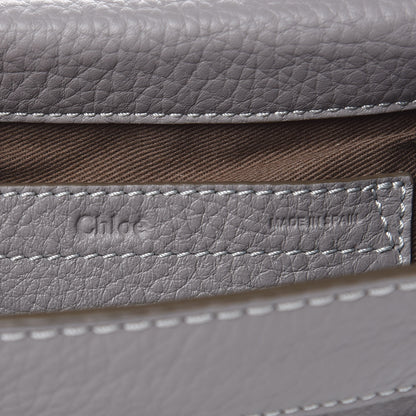 Chloe Calfskin Mini Marcie Round Crossbody Bag Cashmere Grey 6 of 10