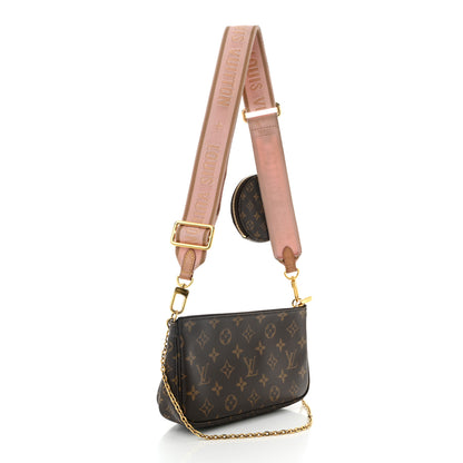Louis Vuitton Monogram Multi Pochette Accessories Rose Clair 2 of 10