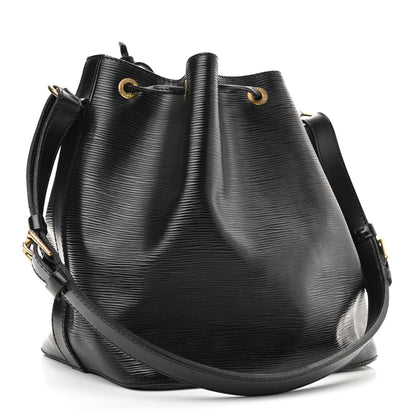 Louis Vuitton Epi Petit Noe Black 3 of 10