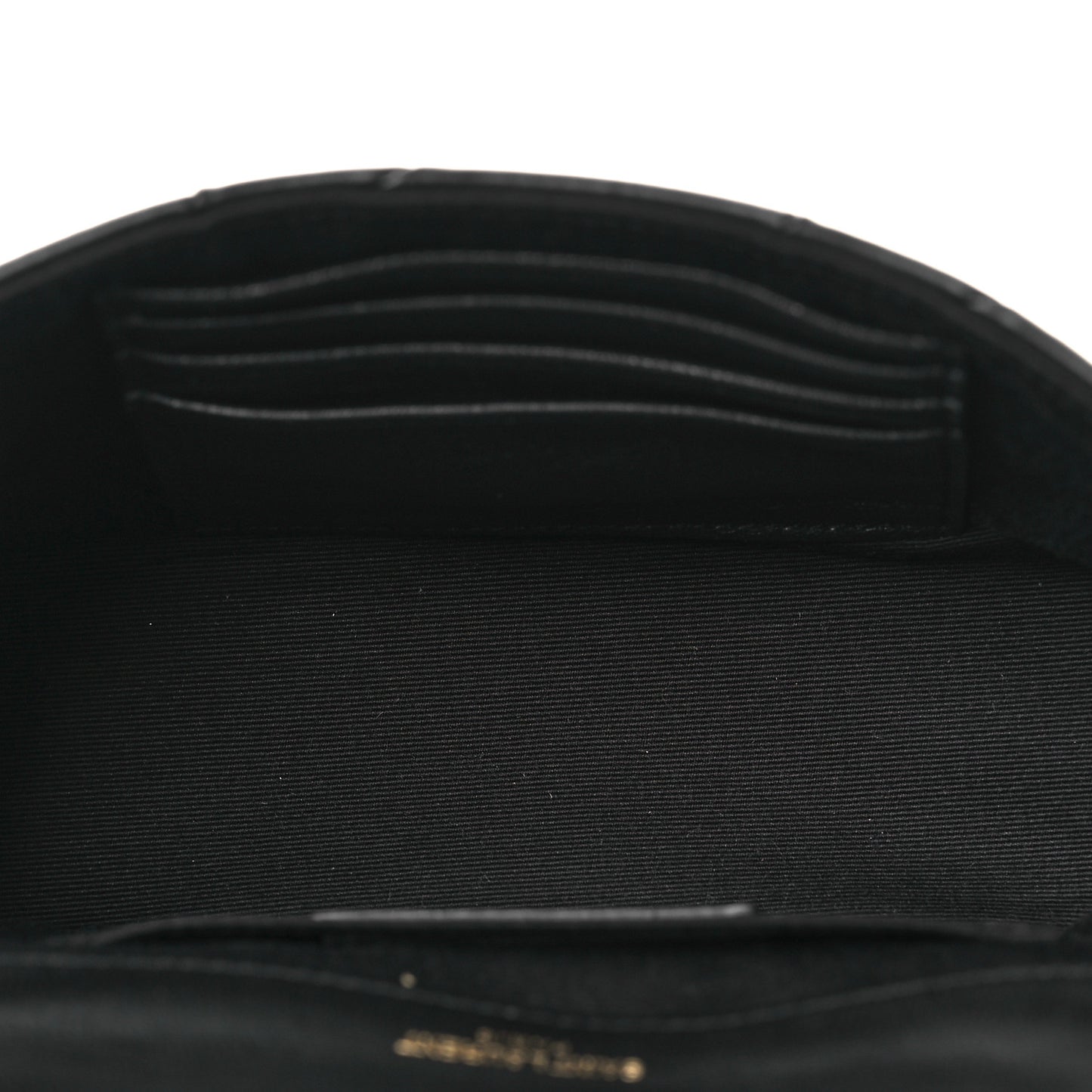 Lambskin Patchwork Monogram Small Jamie Black