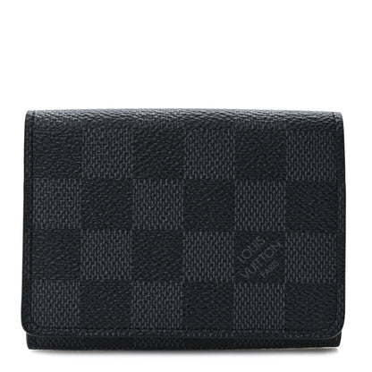Louis Vuitton Damier Graphite Envelope Business Card Holder 1 of 8