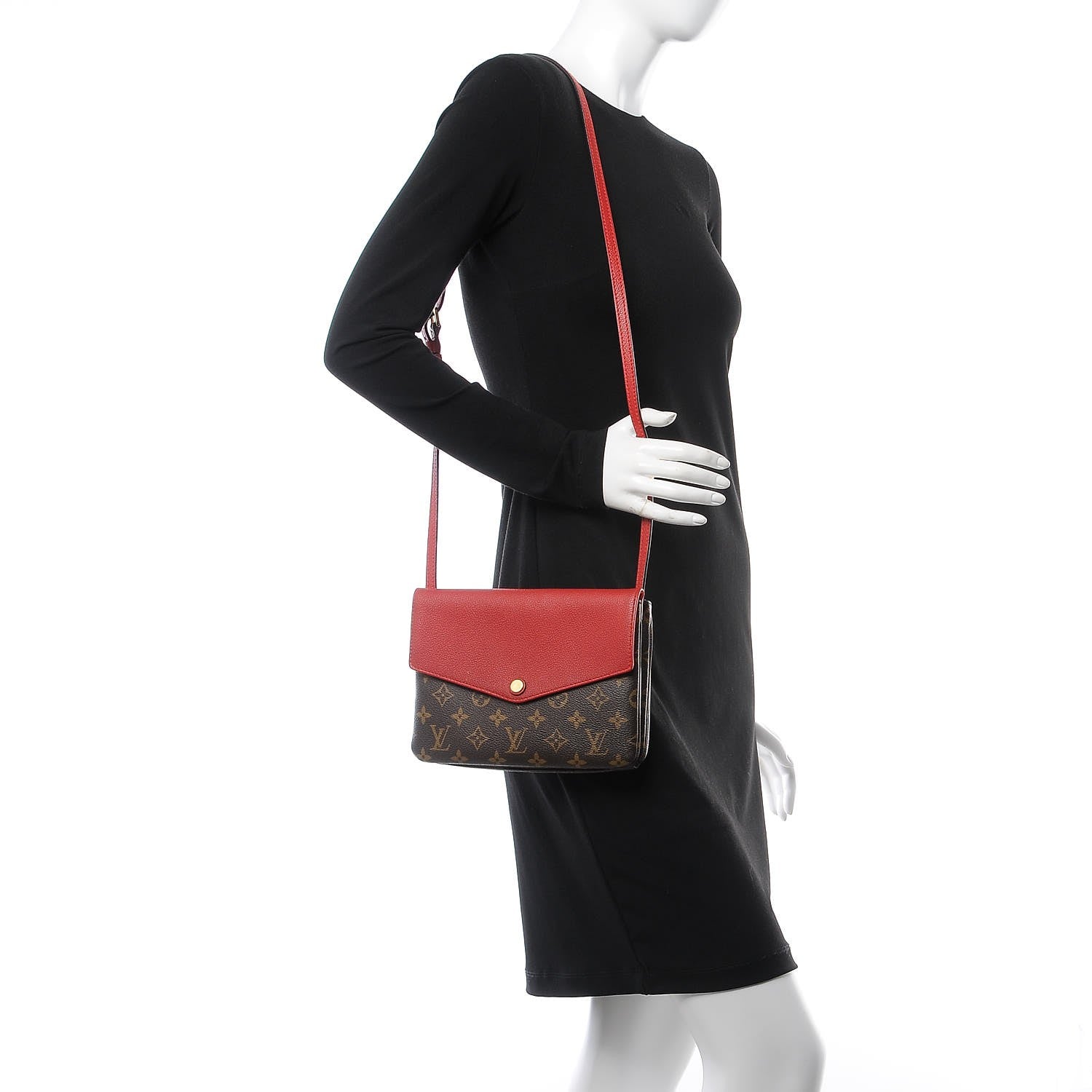 Louis Vuitton Monogram Twice Pochette Cherry 2 of 9