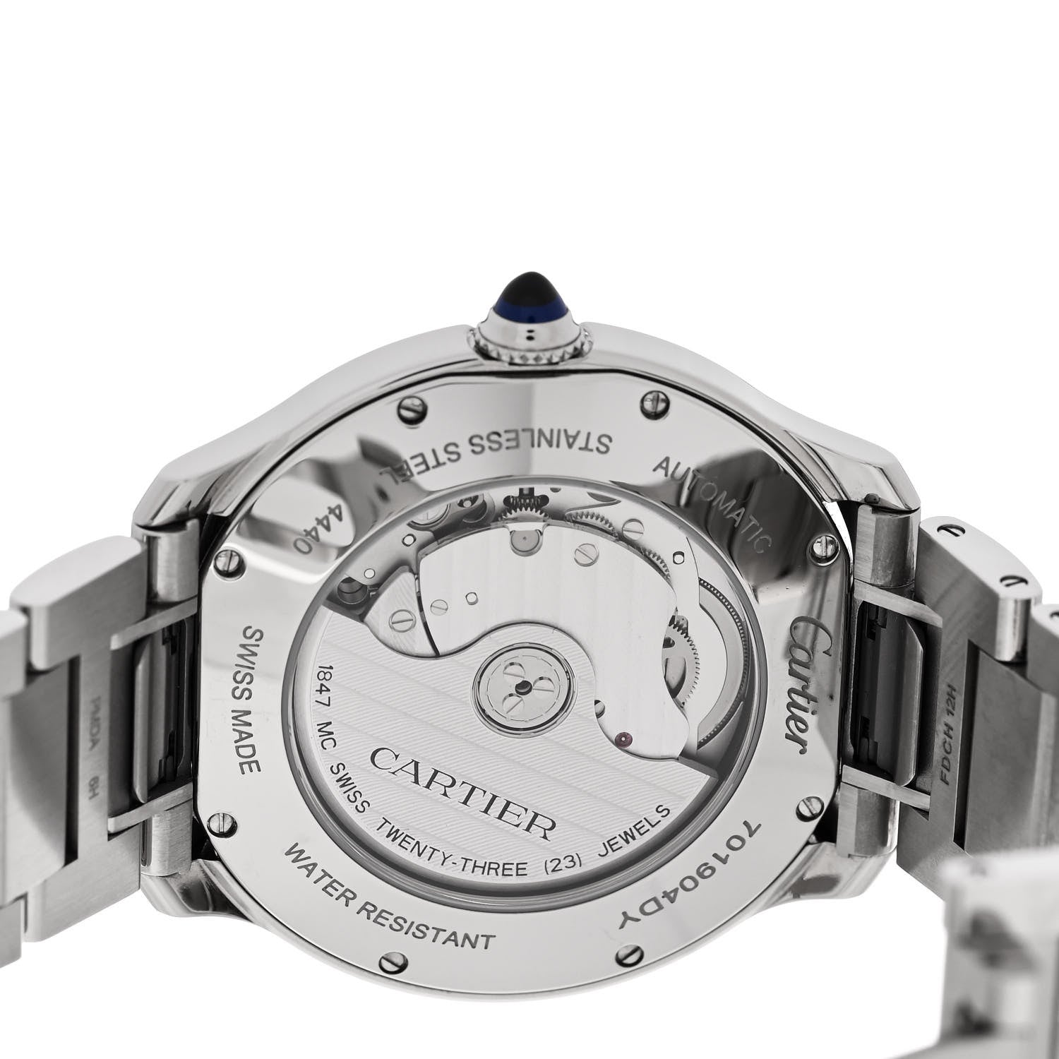 Cartier Stainless Steel 40mm Ronde Must de Cartier Automatic Watch 4 of 5