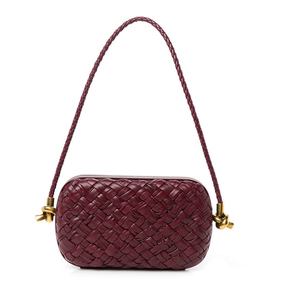 Bottega Veneta Foulard Intrecciato Intrecciato Knot On Strap Barolo 1 of 9