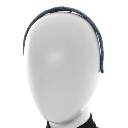 Gucci GG Canvas Headband Blue 2 of 6