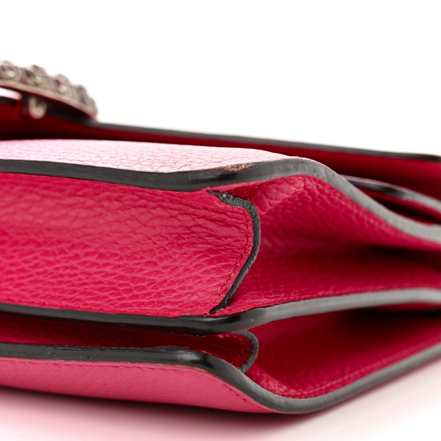 Dollar Calfskin Small Dionysus Shoulder Bag Box Pink