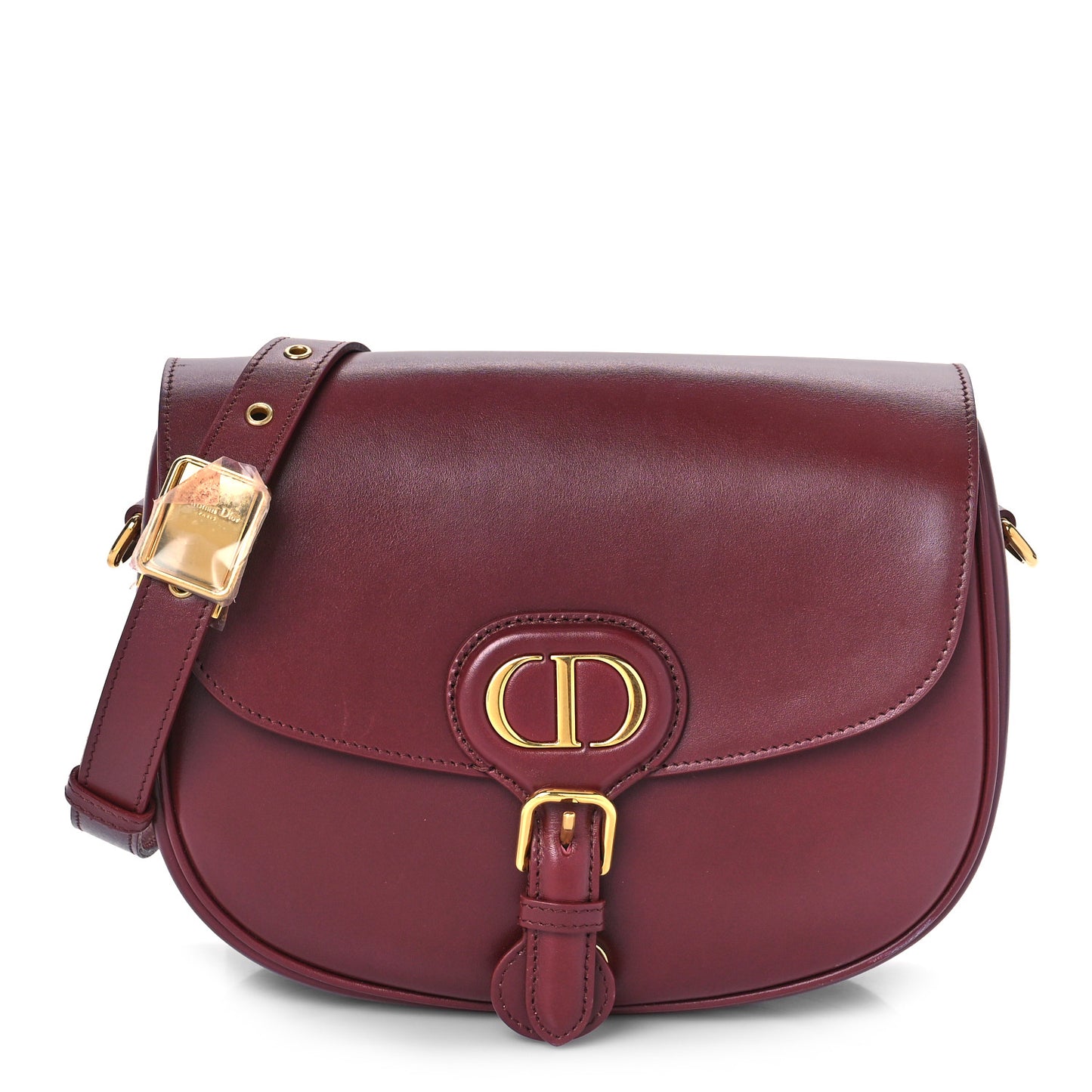Box Calfskin Medium Bobby Flap Red Bricks