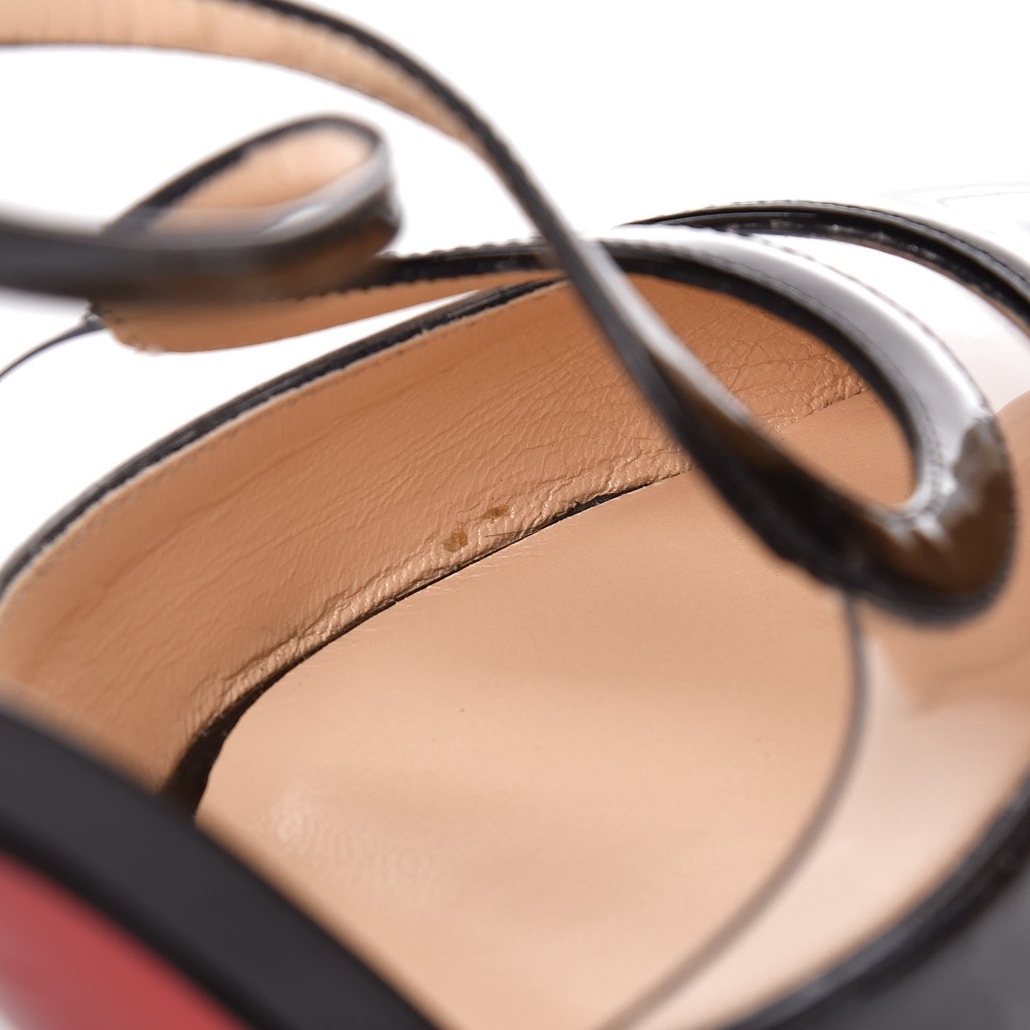 Christian Louboutin Patent PVC Cupidetta 100 Pumps 40.5 Black 10 of 12