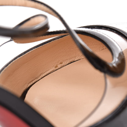 Christian Louboutin Patent PVC Cupidetta 100 Pumps 40.5 Black 10 of 12