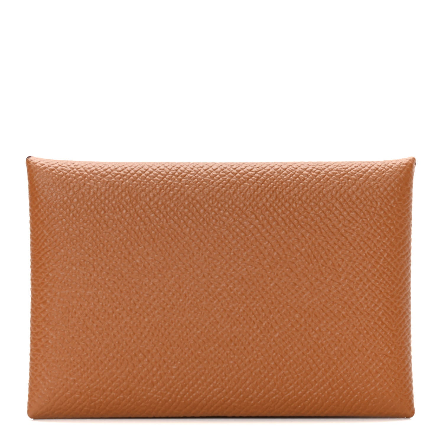 Hermes Epsom Calvi Card Case Gold 1 of 7