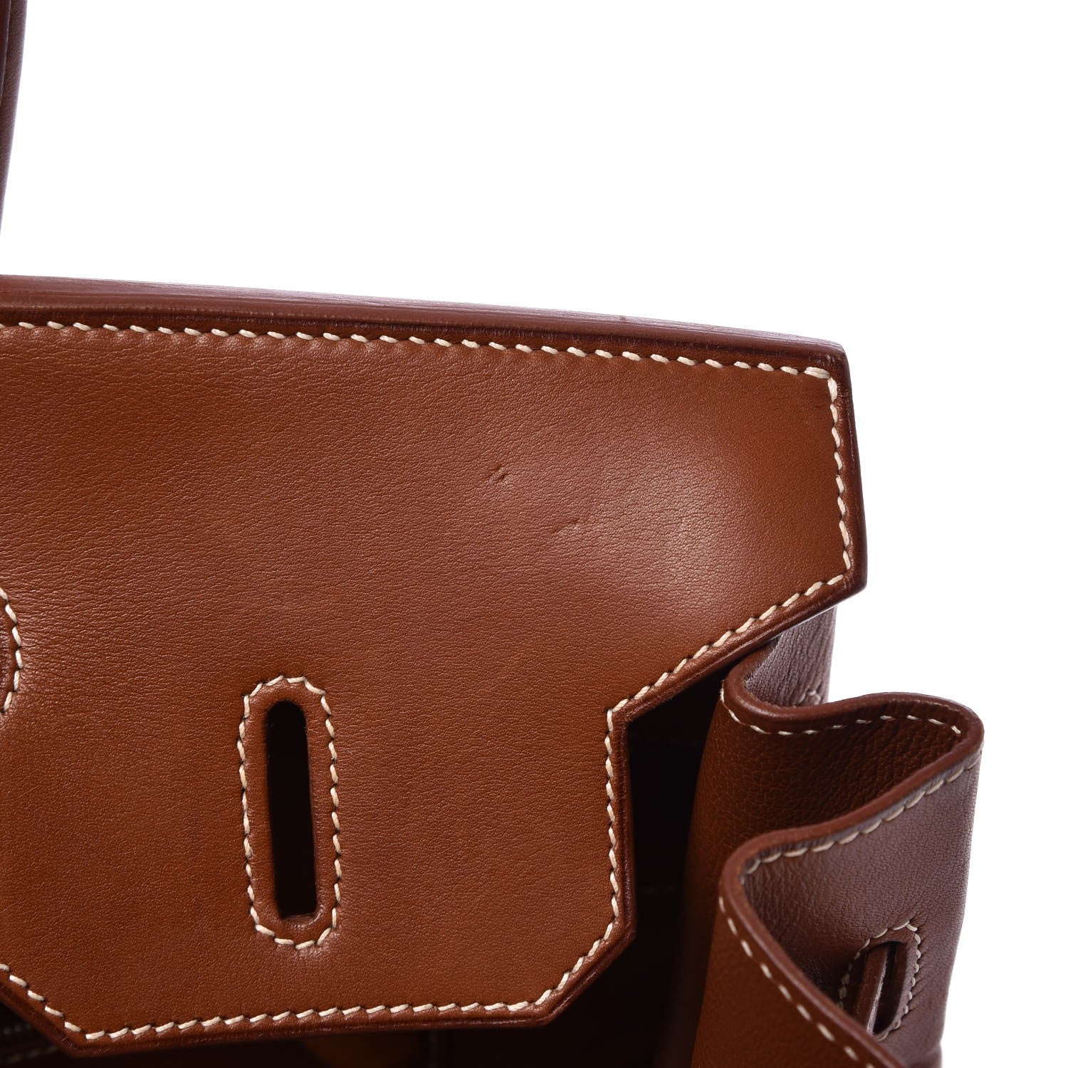 Hermes Toile Barenia Birkin 35 Fauve 12 of 45