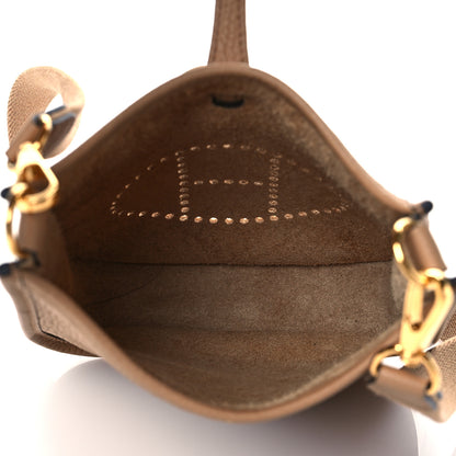 Hermes Taurillon Clemence Evelyne TPM Biscuit 5 of 10