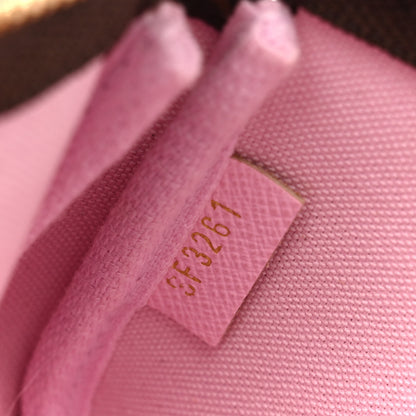Louis Vuitton Monogram 2021 Christmas Animation Japanese Garden Mini Pochette Accessories Wisteria Pink 7 of 13