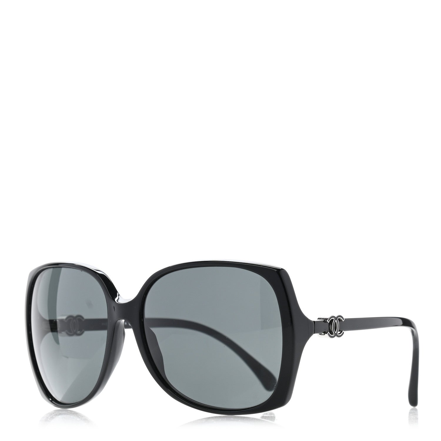 Chanel CC Sunglasses 5216 Black 1 of 8