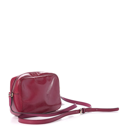 Gucci Soft Patent Small Soho Disco Bag Bright Bougainvillea 3 of 12
