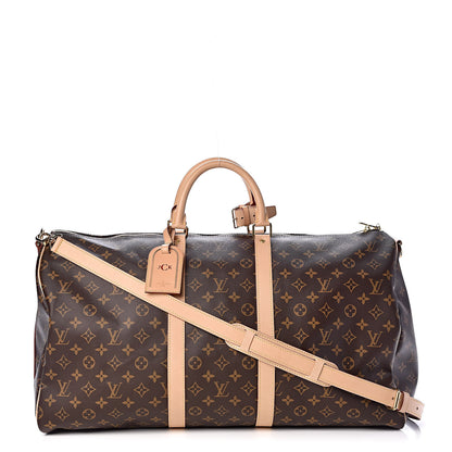 Louis Vuitton Monogram Keepall Bandouliere 55 1 of 14