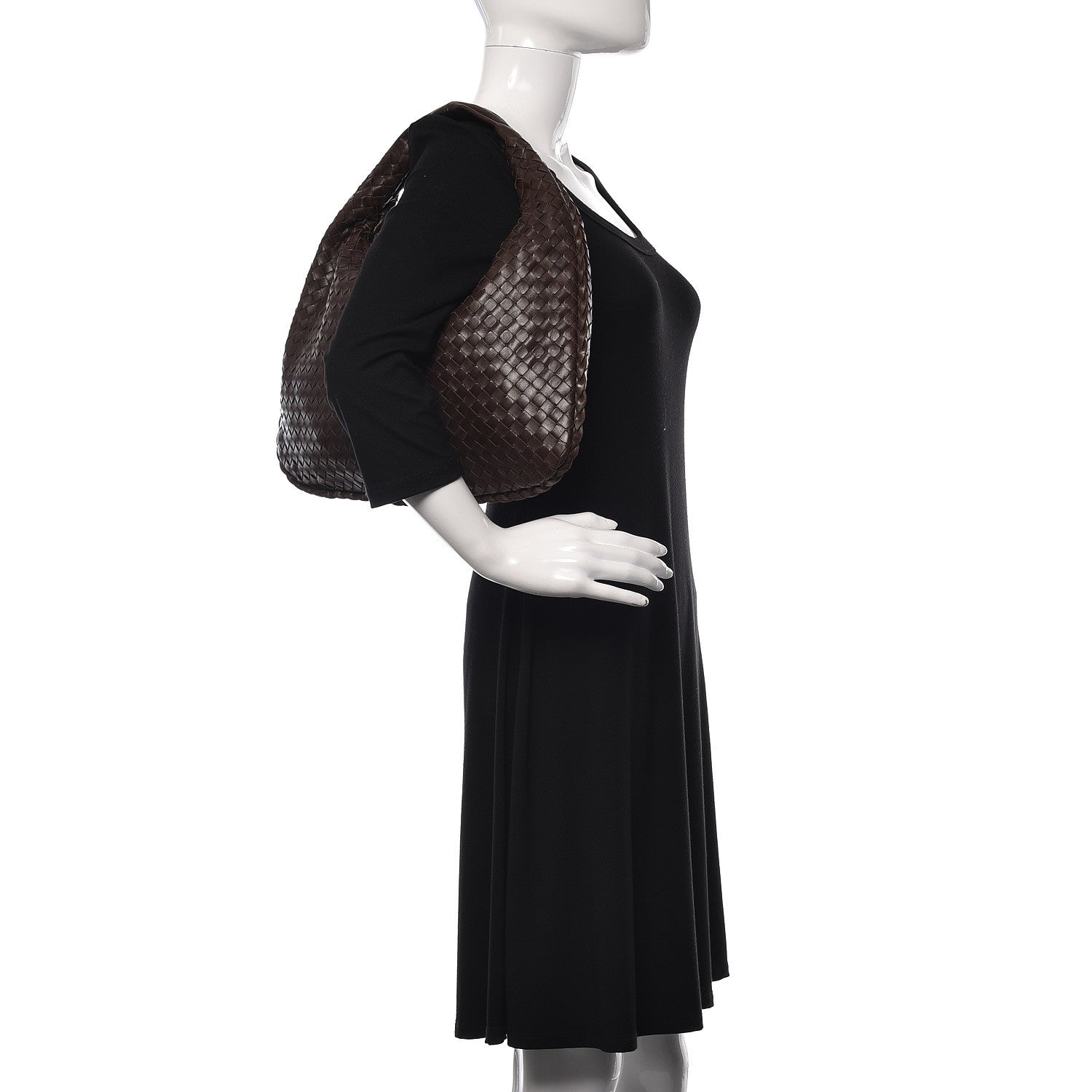 Bottega Veneta Nappa Intrecciato Medium Veneta Hobo Ebano 2 of 10