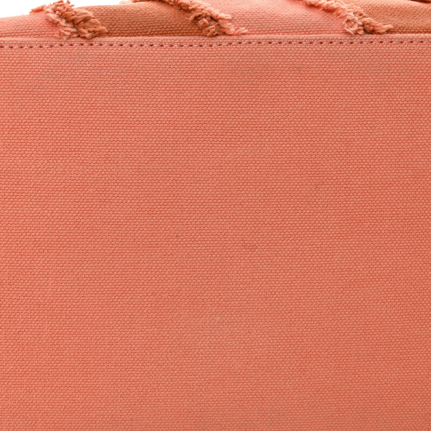 Canvas Chevron Cuba Patchwork Shopper Tote Orange