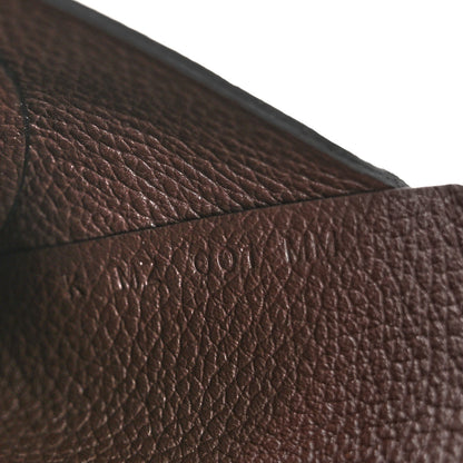 Hermes Evercolor Calvi Duo Card Case Chocolate 7 of 8