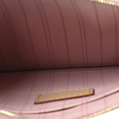 Louis Vuitton Damier Azur Neverfull MM GM Pochette Rose Ballerine 5 of 6